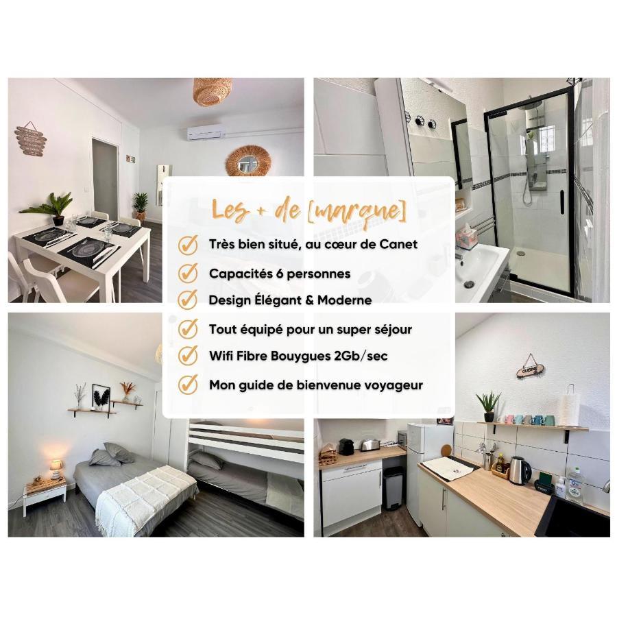 Paradis - Hyper Centre, A Deux Pas De La Mer ! Canet-en-Roussillon Exterior foto